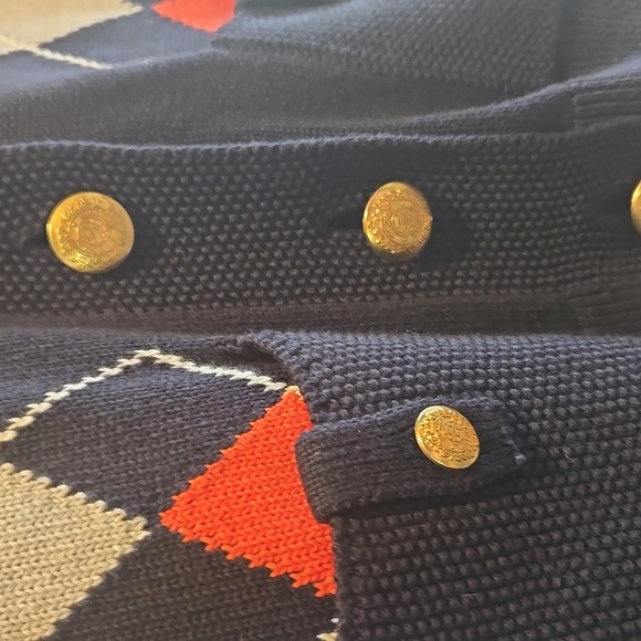 Tommy Hilfiger Navy Knit Sweater - Picture 6 of 12